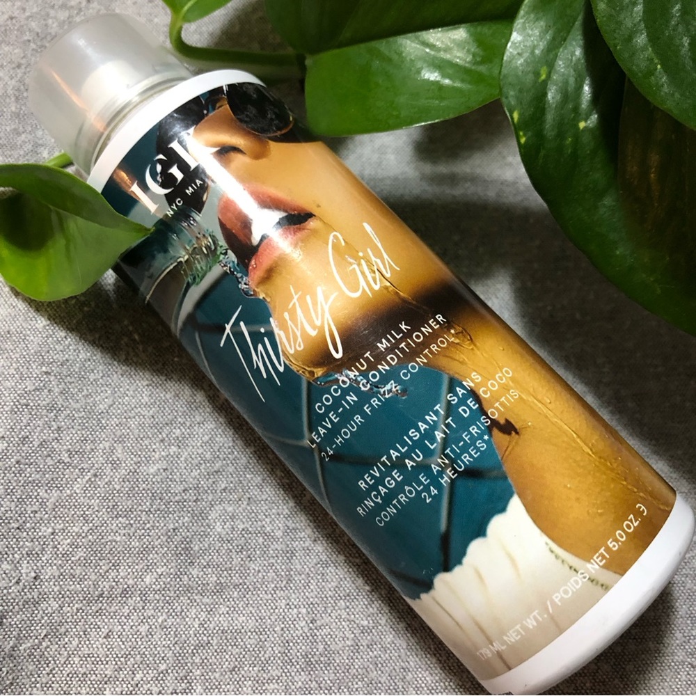 IGK thirsty girl coconut milk leave in conditioner